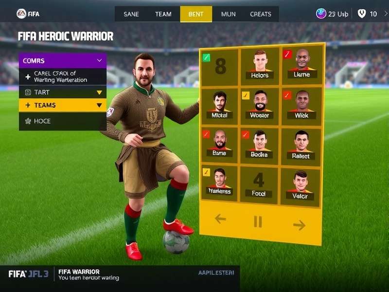 FIFA Heroic Warrior Team Customization